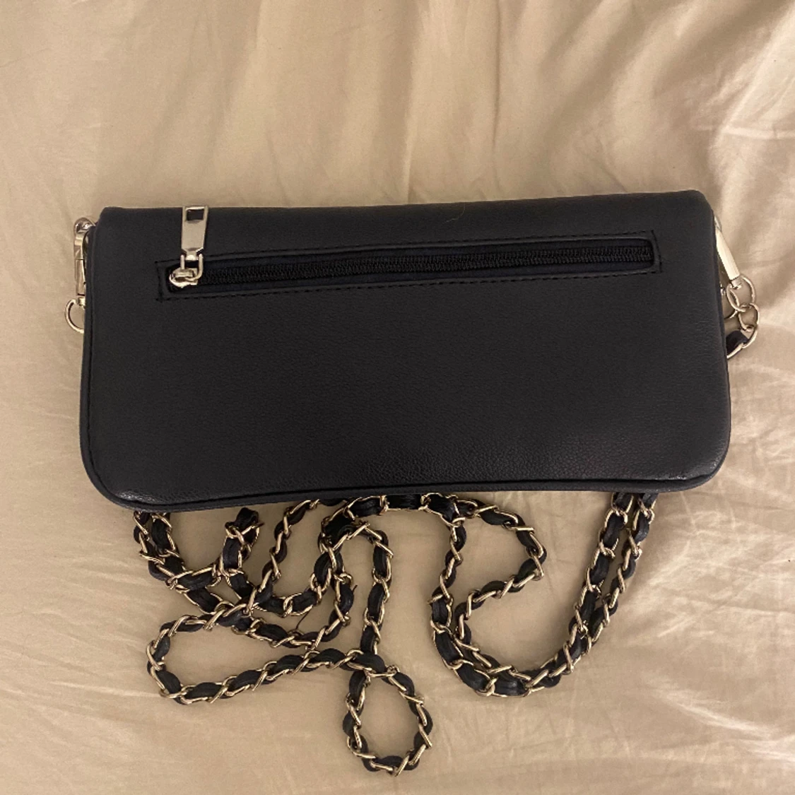 Marinblå väska - 91