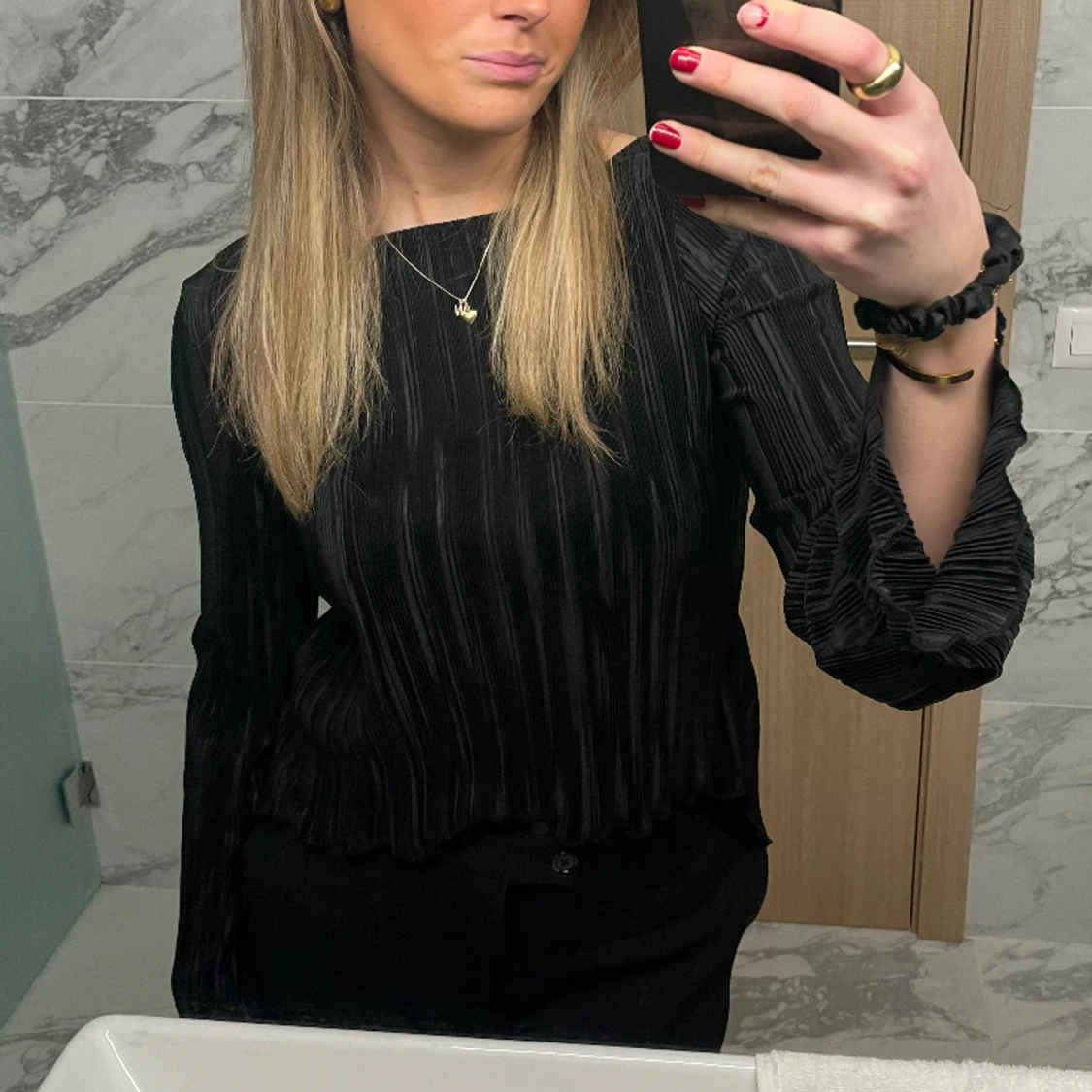 Topp med öppen rygg - 90