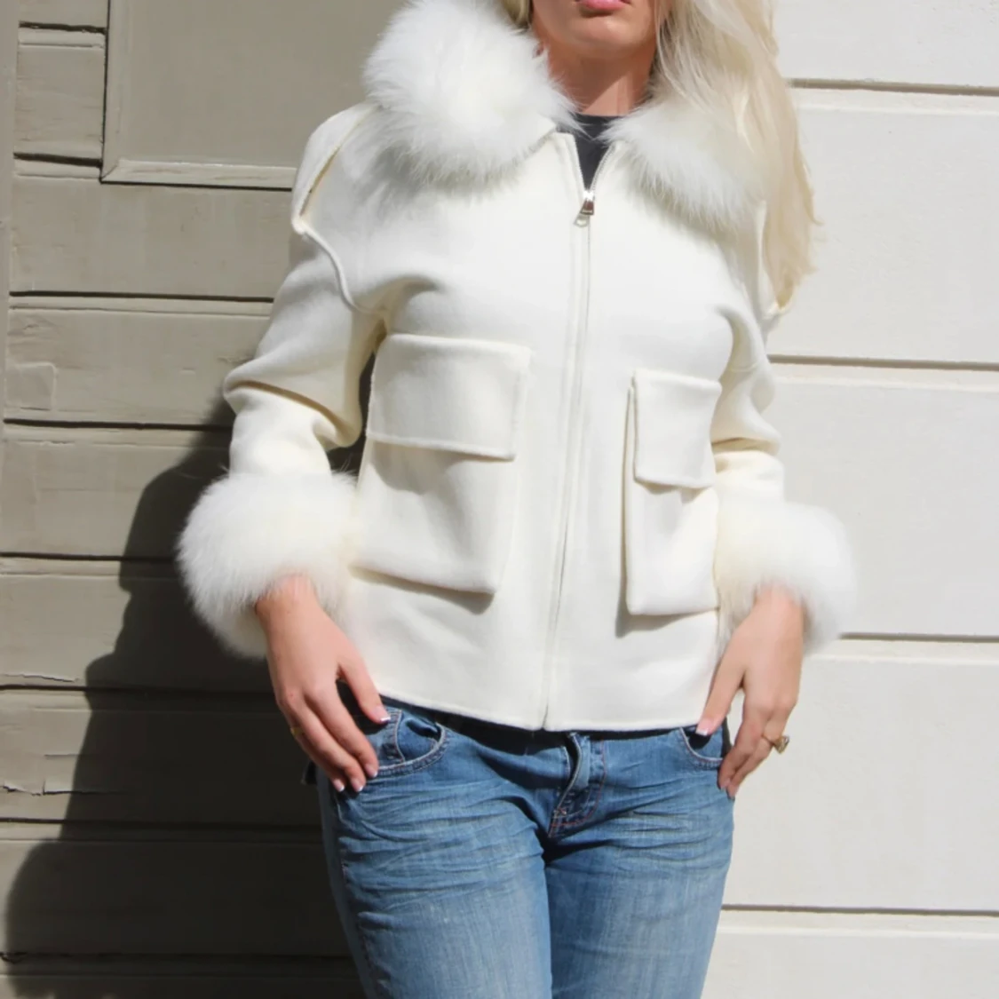 Stephanie jacket off-white