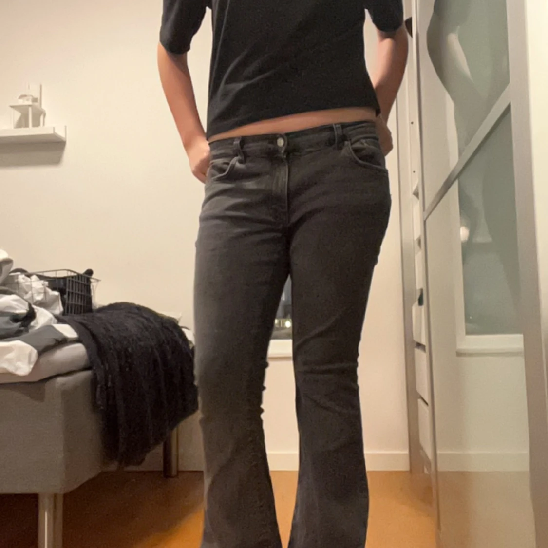 Super fina low waist jeans - 90