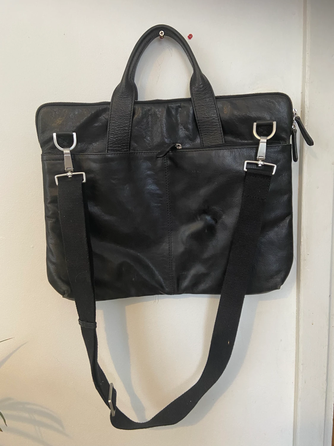 Datorväska i läder - 90