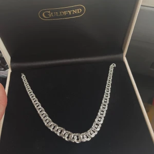Bismarcklänk - Säljer nu mitt jättefina bismarck halsband, då jag inte använder det alls mycket. Använt Max 5 gånger! Köpte för 1700 kr på guldfynd förra året. Frakten står köparen för.