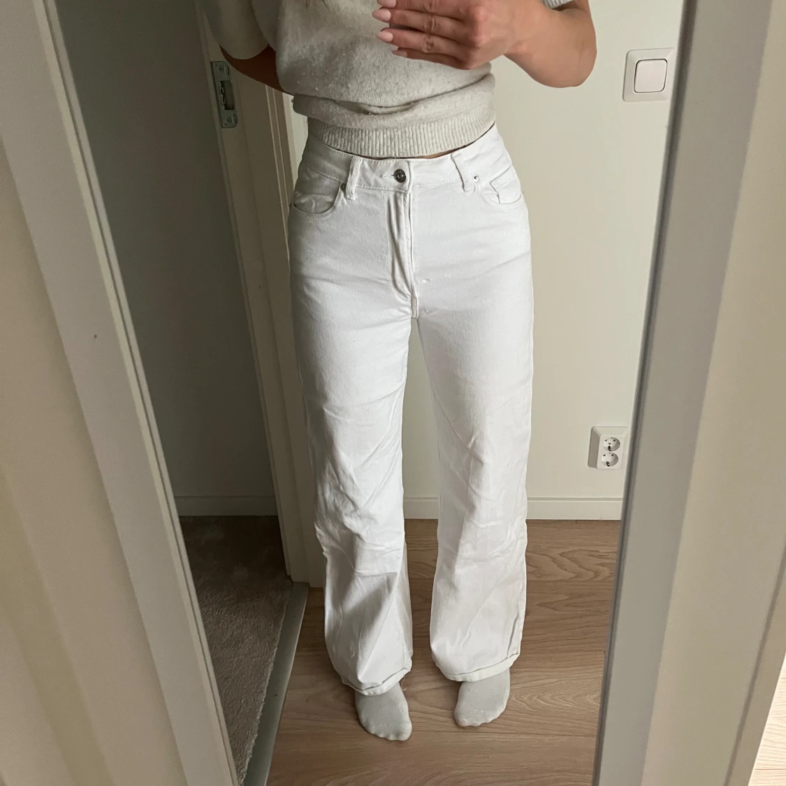 Högmidjade jeans