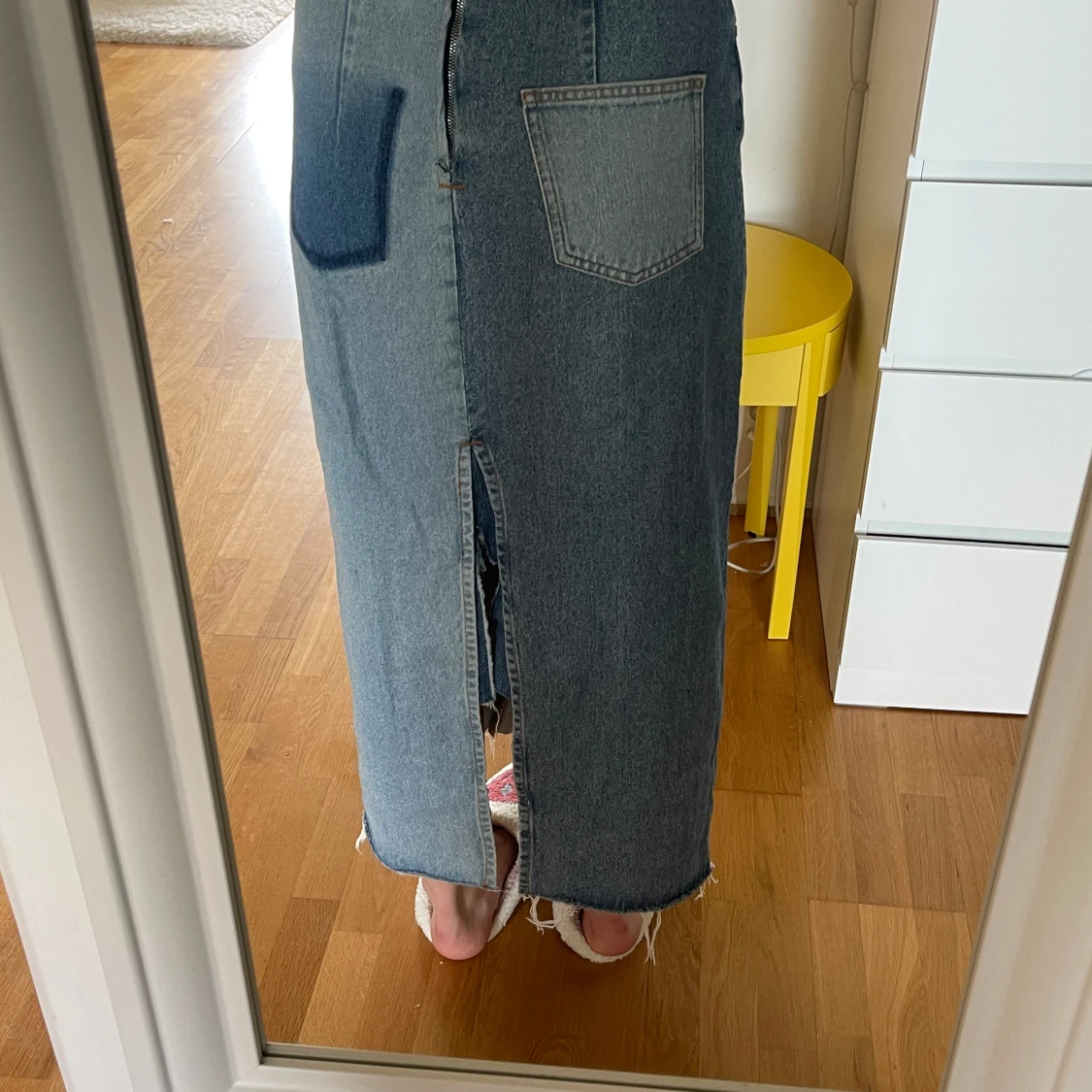 Cool jenans kjol från zara  - 46