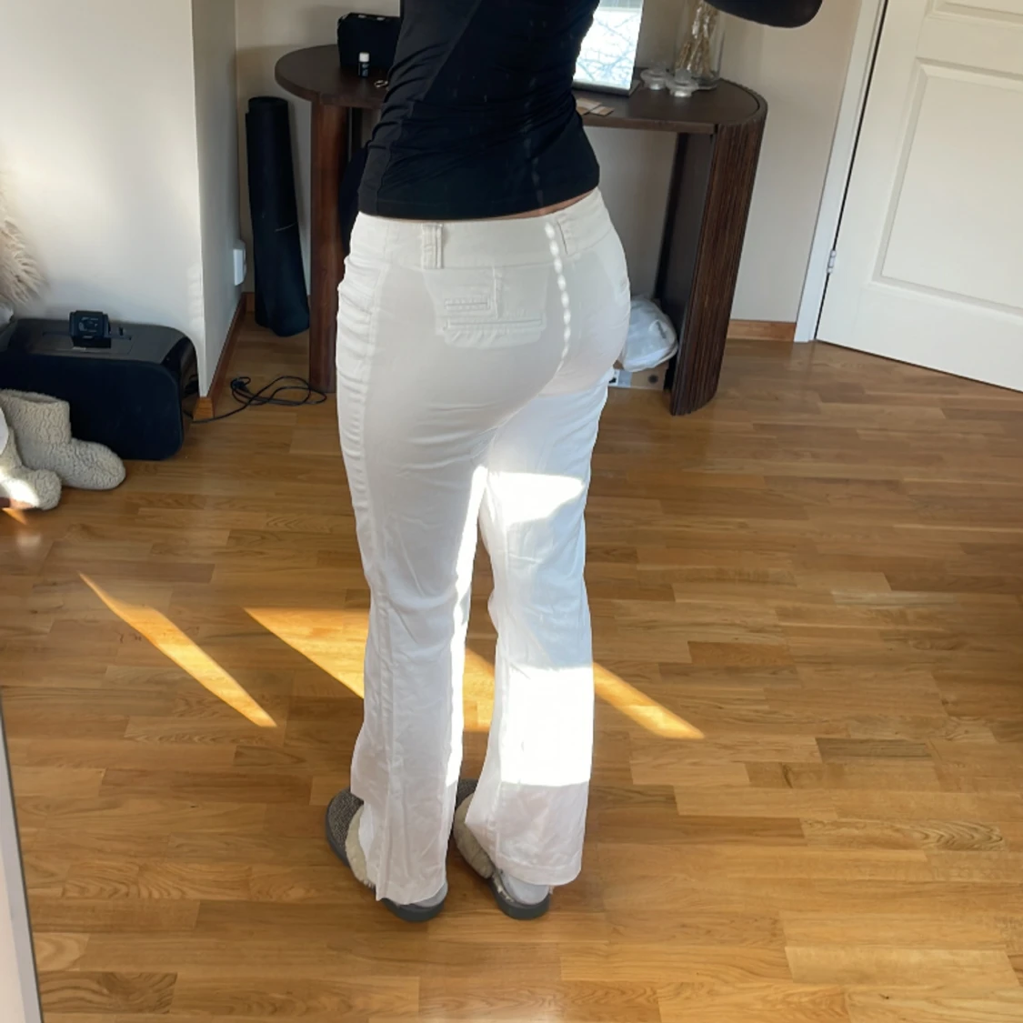 Lågmidjade kostymbyxor  - 91