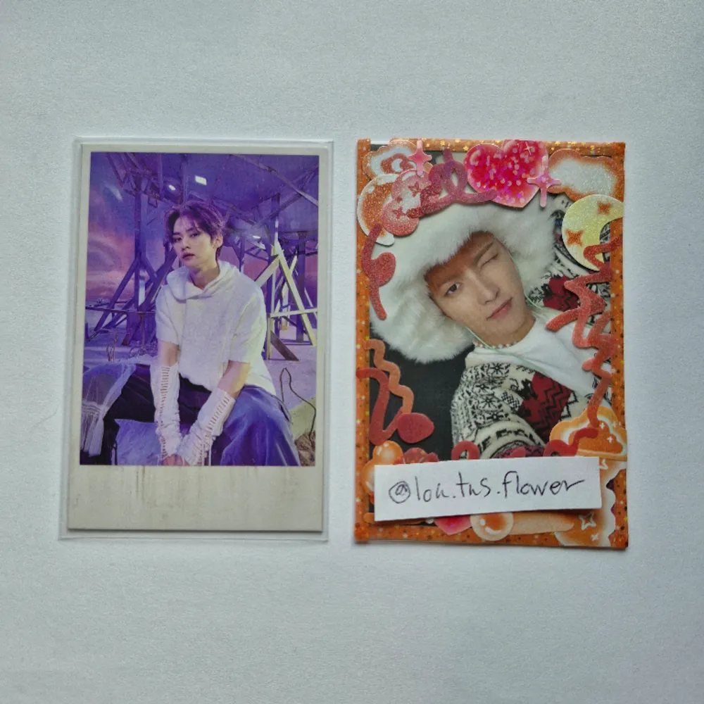 Leeknow och Hyunjin stray kids POB photocards i väldigt bra skick. Kantakta om du har frågor^^. Övrigt.