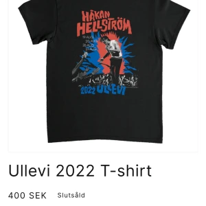 Håkan Hellström t-shirt - Håkan Hellström tröja från när han spelade i Ullevi 2022🤩 Tröjan har knappt kommit till användning utan har mest legat i gaderoben då jag köpte fel storlek🙄🙄 Pris går att diskuteras!!💭 Slutsåld på hemsidan🙌 