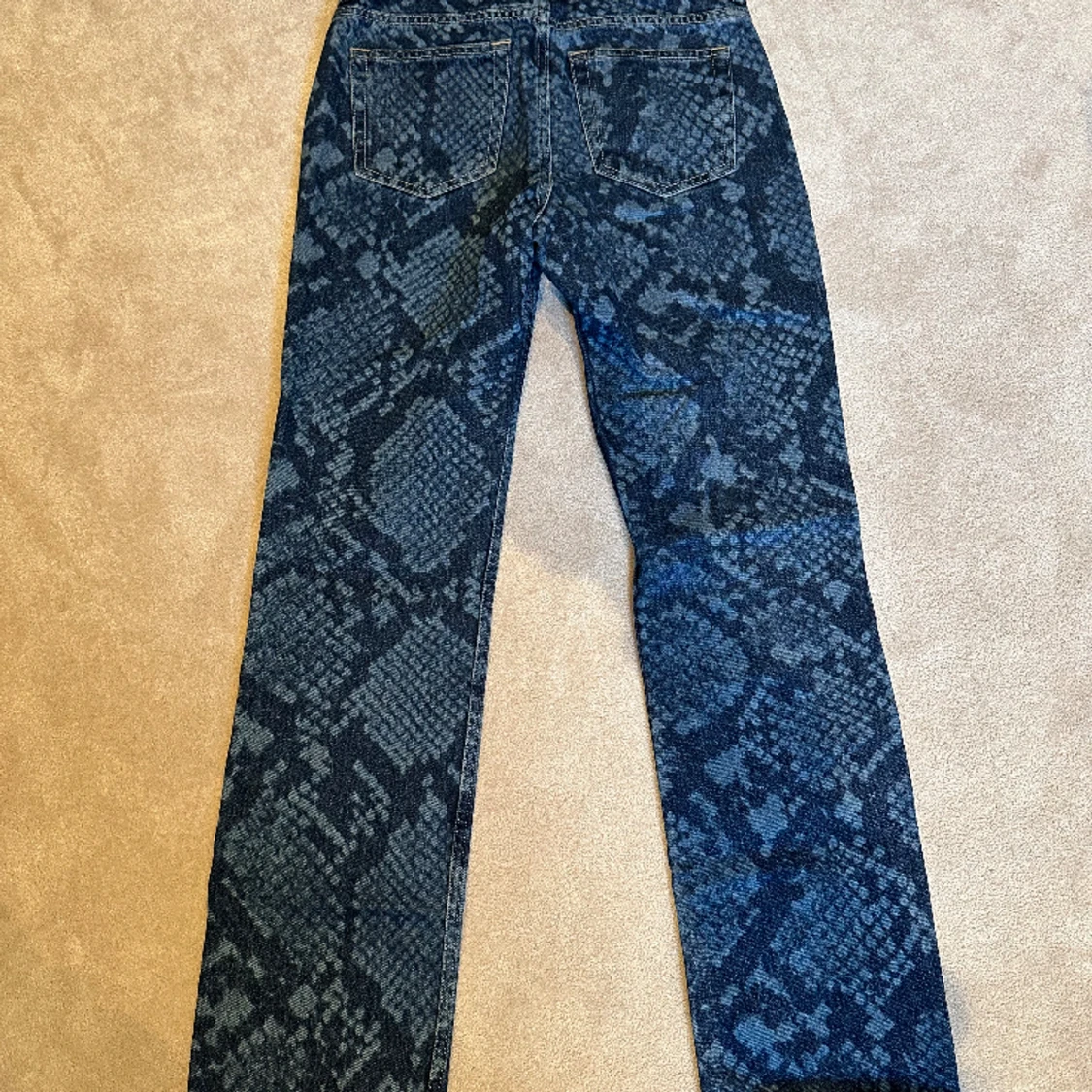 Mönstrade jeans - 90