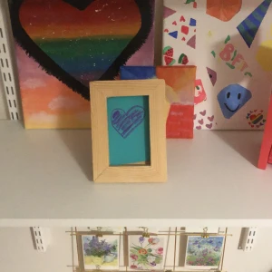 Tavelram - Trä tavelram