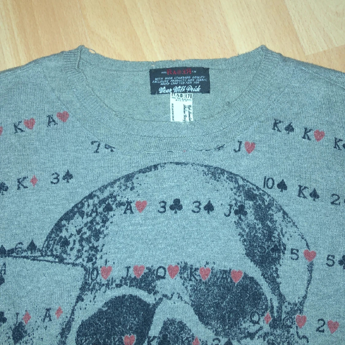 distressed raoer tröja - 90