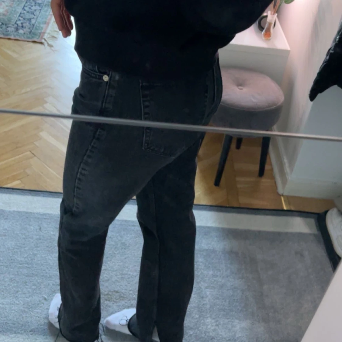 Gråa jeans, pull&bear - 90