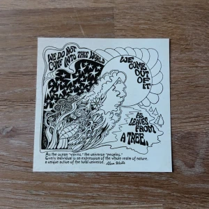 Print - Alan Watts quote print