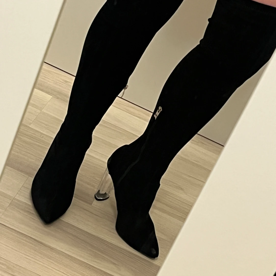 Raid tyg stövlar Wide fit svarta stl 39