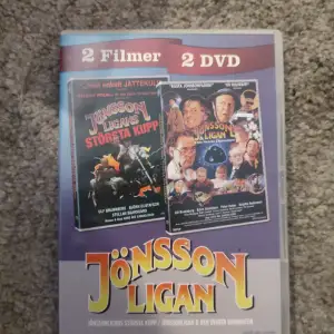 Jönssonligan två dvd filmer 