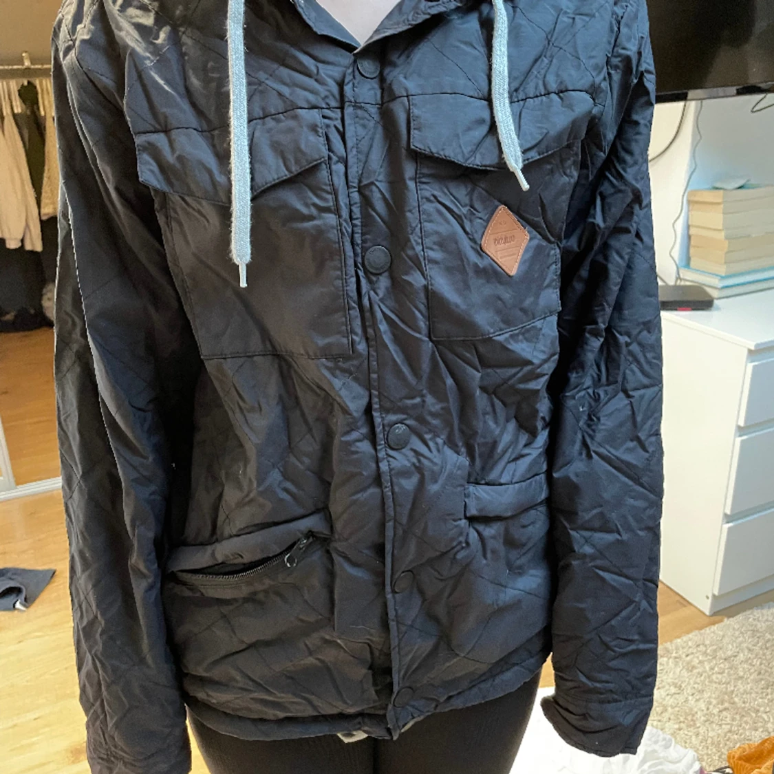 Fodrad vårjacka - 91