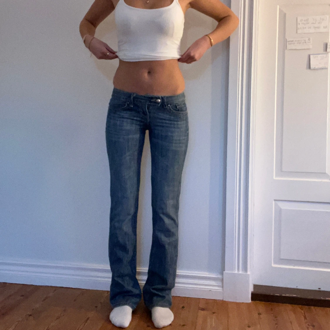 Lågmidjade jeans 