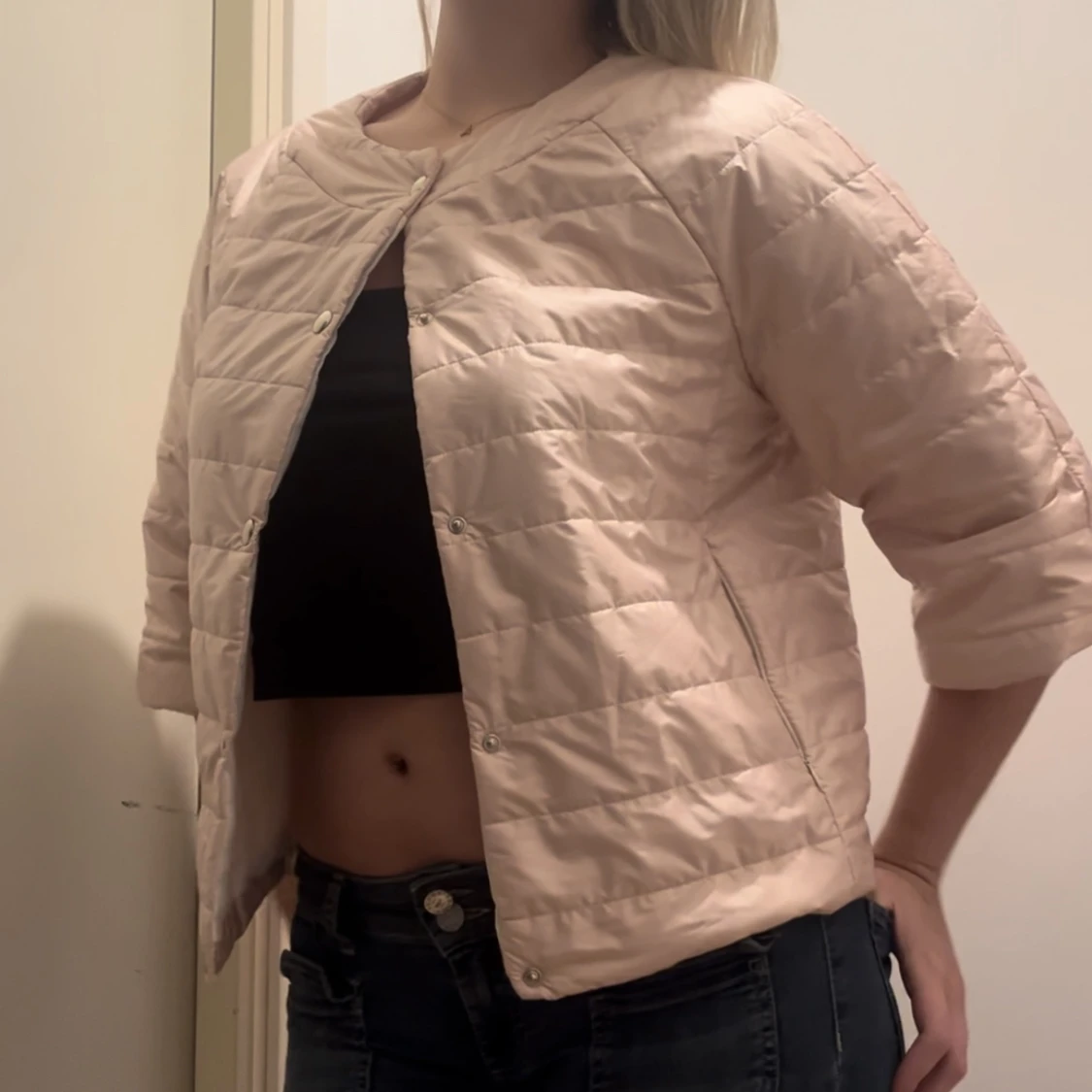 Trekvartsärmad jacka - 90