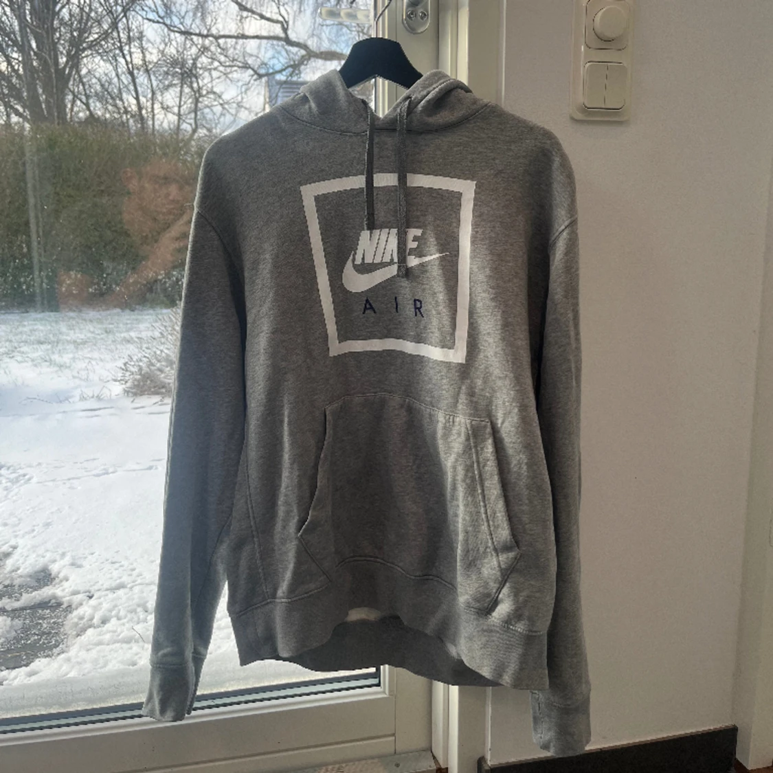 Nike Air Grå Hoddie 