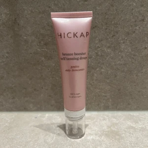 Hickap selftanning drops  - Hickap ”bronze booster self tanning drops” för ansiktet, ca 80-90% kvar 🩷