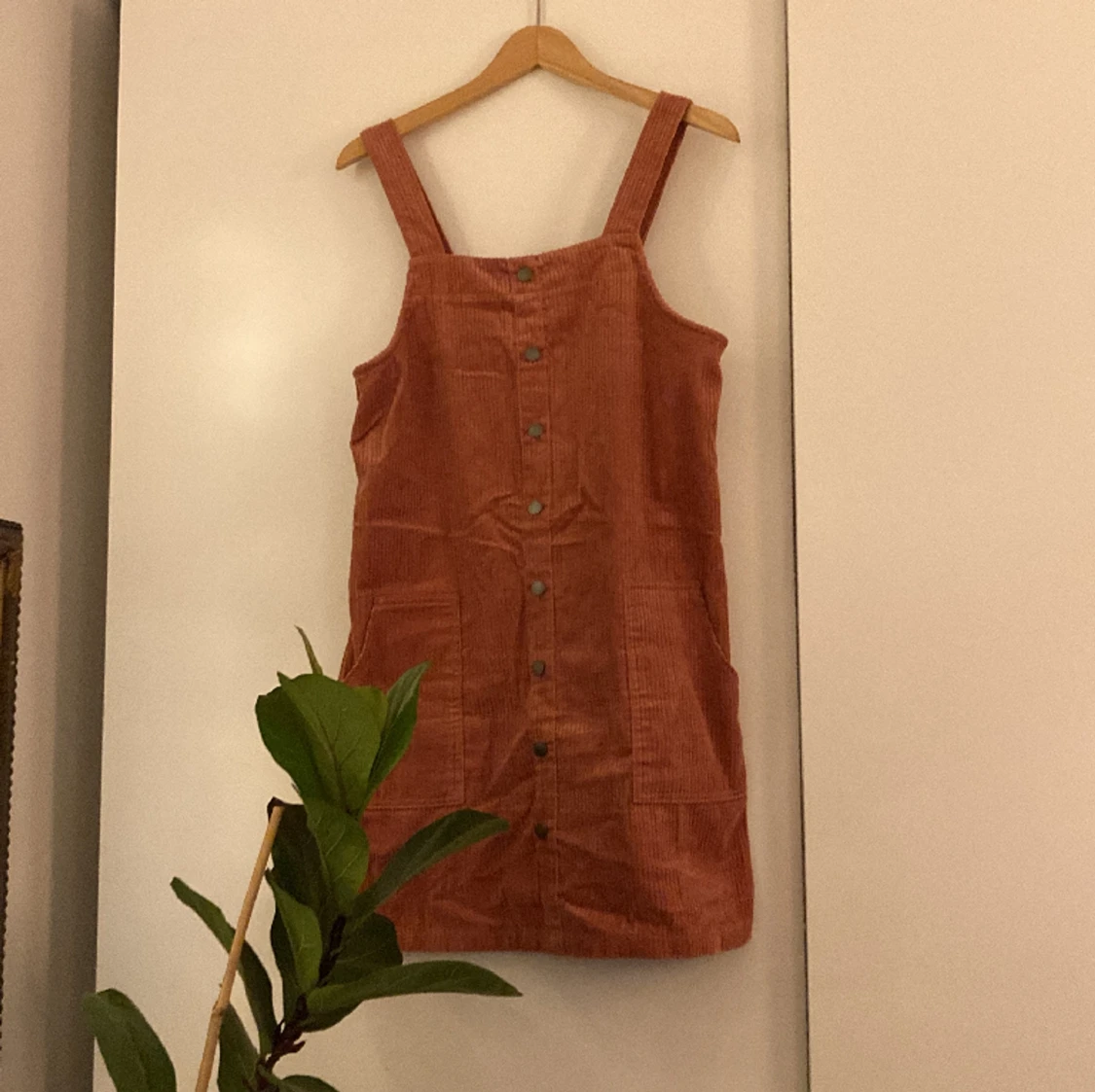 Klänning i rosa manchester