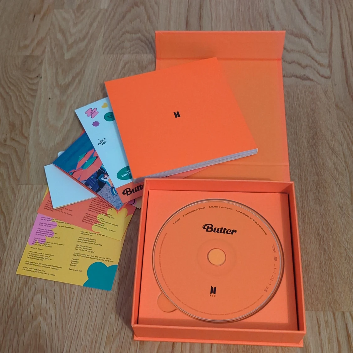 BTS album Butter (Peaches version) preorder benefits - 90