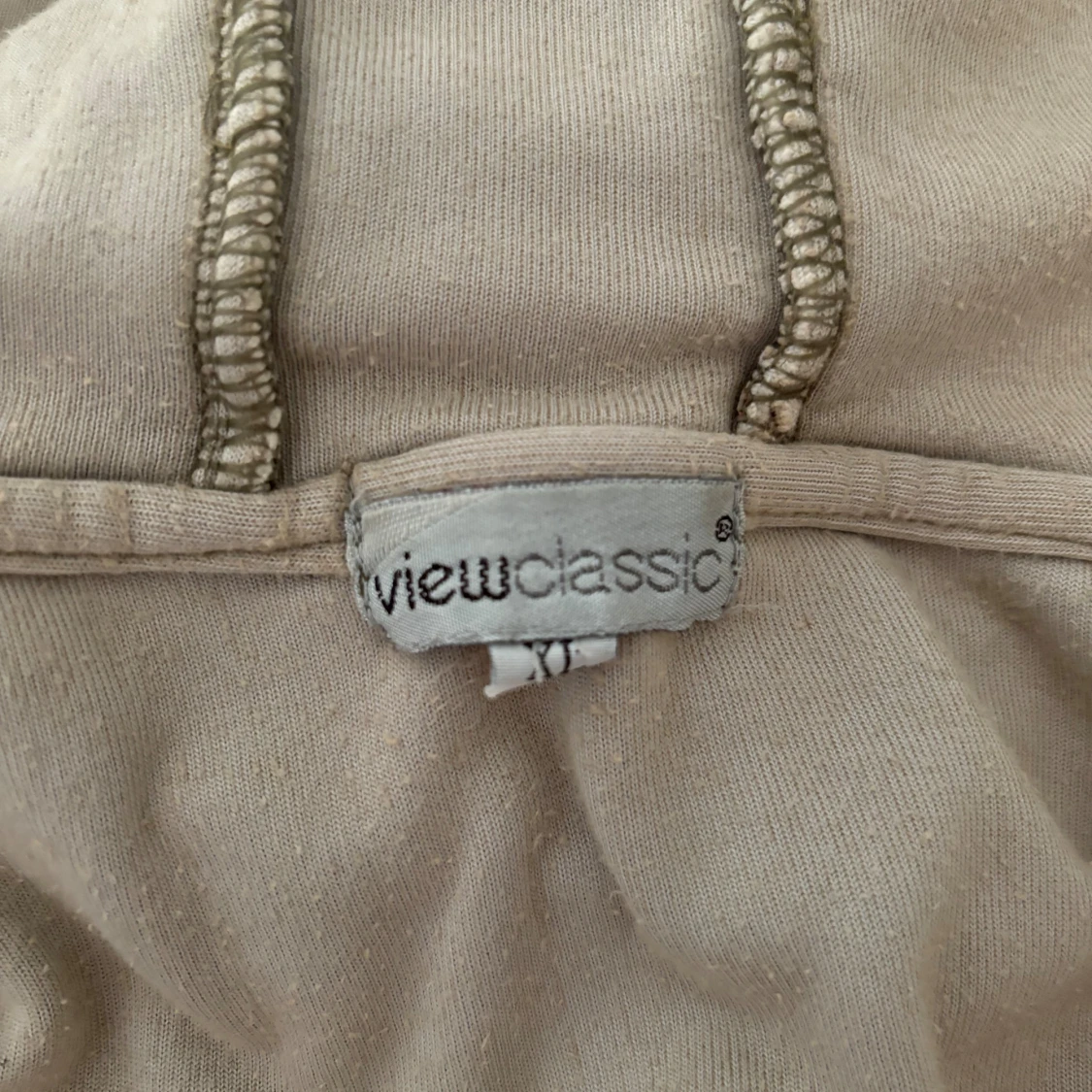 Grön velour tröja - 91