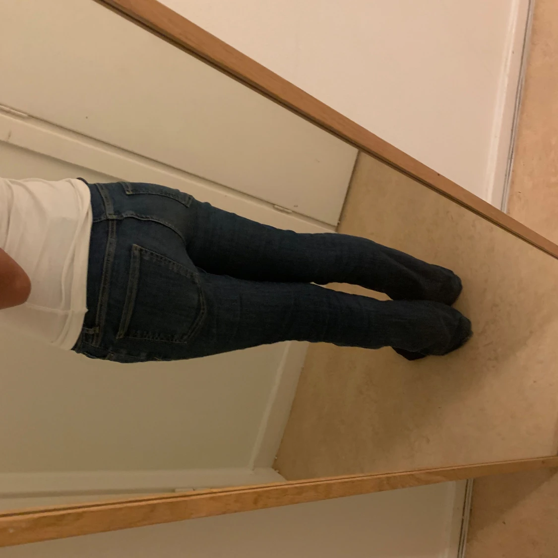 Lågmidjade jeans  - 90