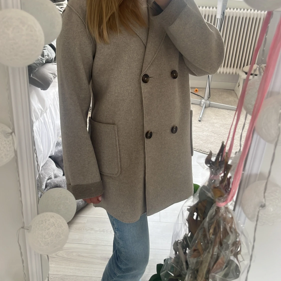 Lång kappa från mango. Original priset är 600kr! - 92