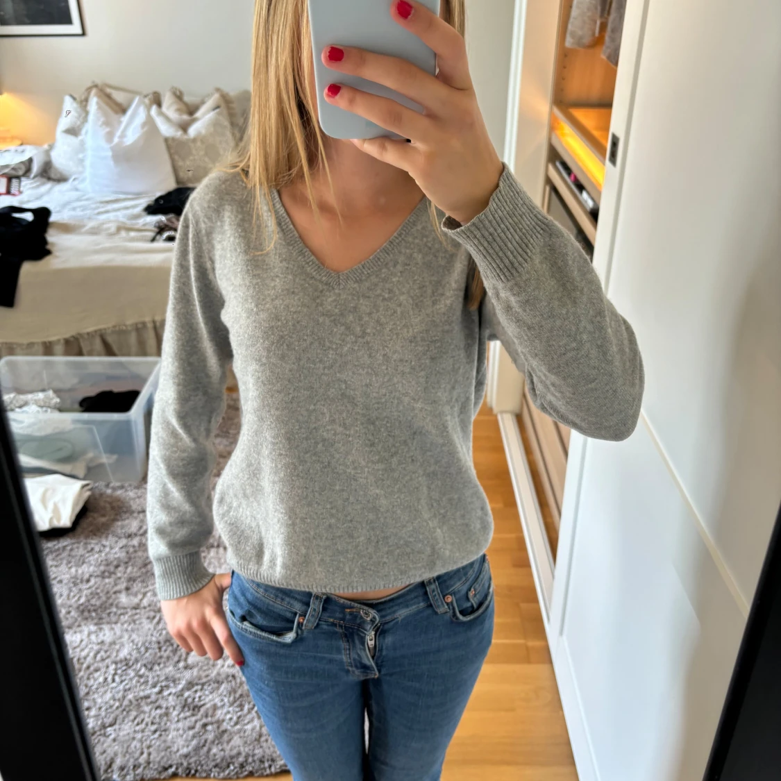 Stickad tröja  - 90