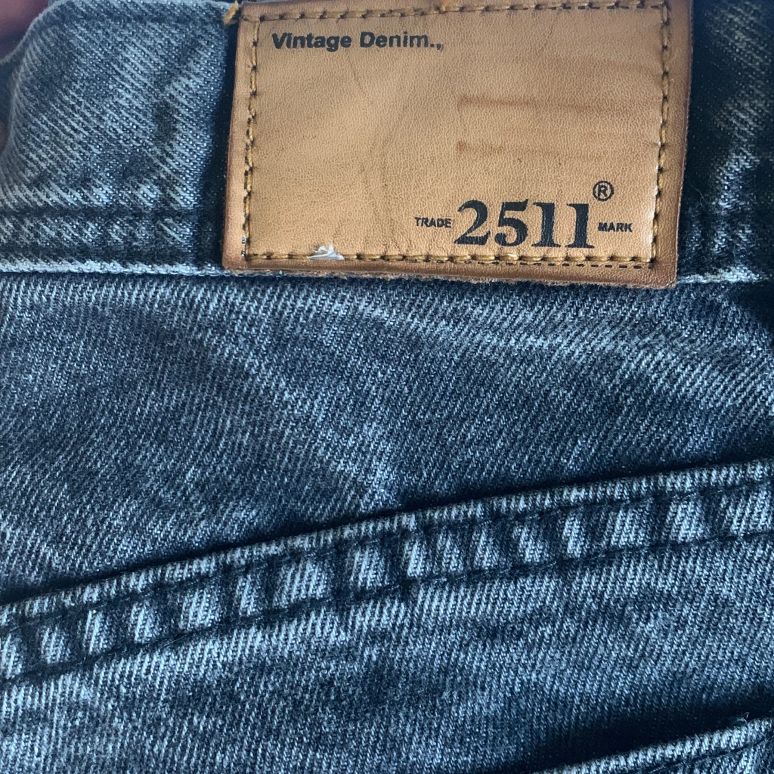 Jeans shorts smuts svart - 91