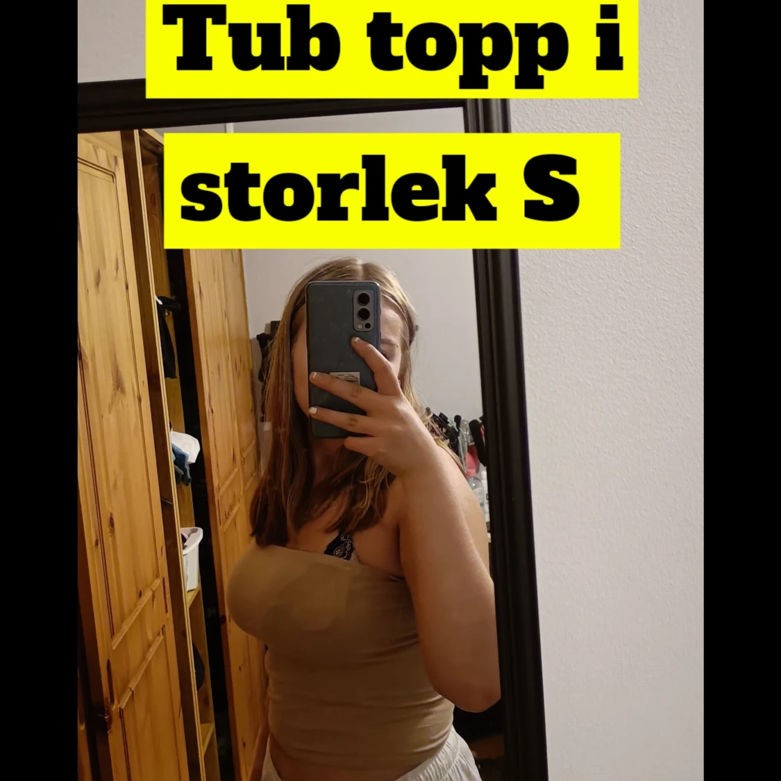 Tub topp Storlek S/M
