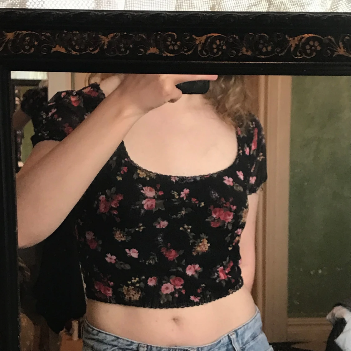 Flower printed top - 91