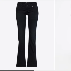 Ltb Jeans - Jättefina mörkblå/svarta ltb jeans som är i jättebra skick! Köpt för 600kr. Modell Valerie