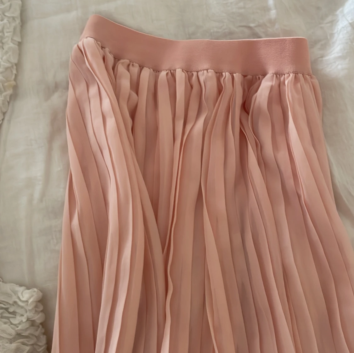 Ljusrosa långkjol - 90