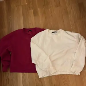 2 Stycken Zara tröjor, storlek L/M, bra skick, använt sällan, cropped fit 