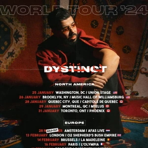 DYSTINCT Stockholm  - Säljer 4 x DYSTINCT biljetter till Stockholm 22 Februari 2024, 1800 kr för alla! Börjar 18:00-22:00, Arenavägen 75. 