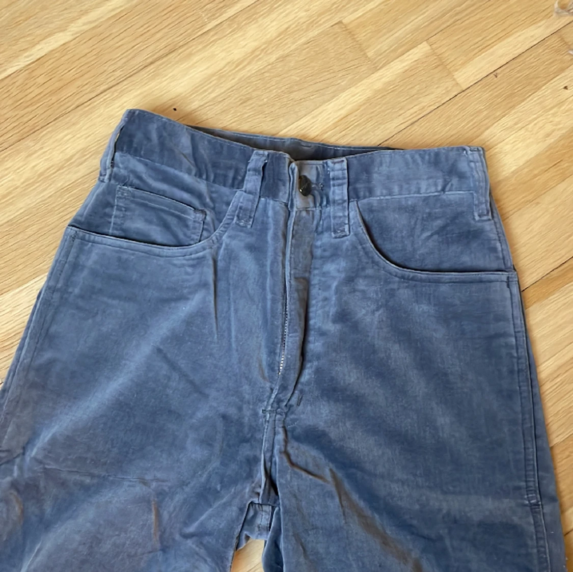 Retro ljusblå byxor Dobber - 91