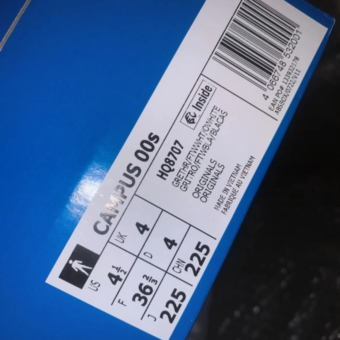 CAMPUS ADIDAS 00 GRÅA  - 91