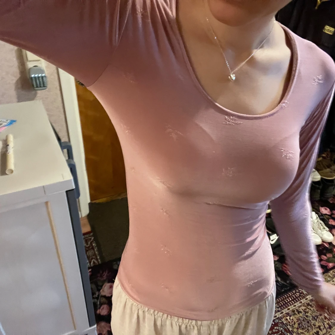 Ljusrosa tröja - 91