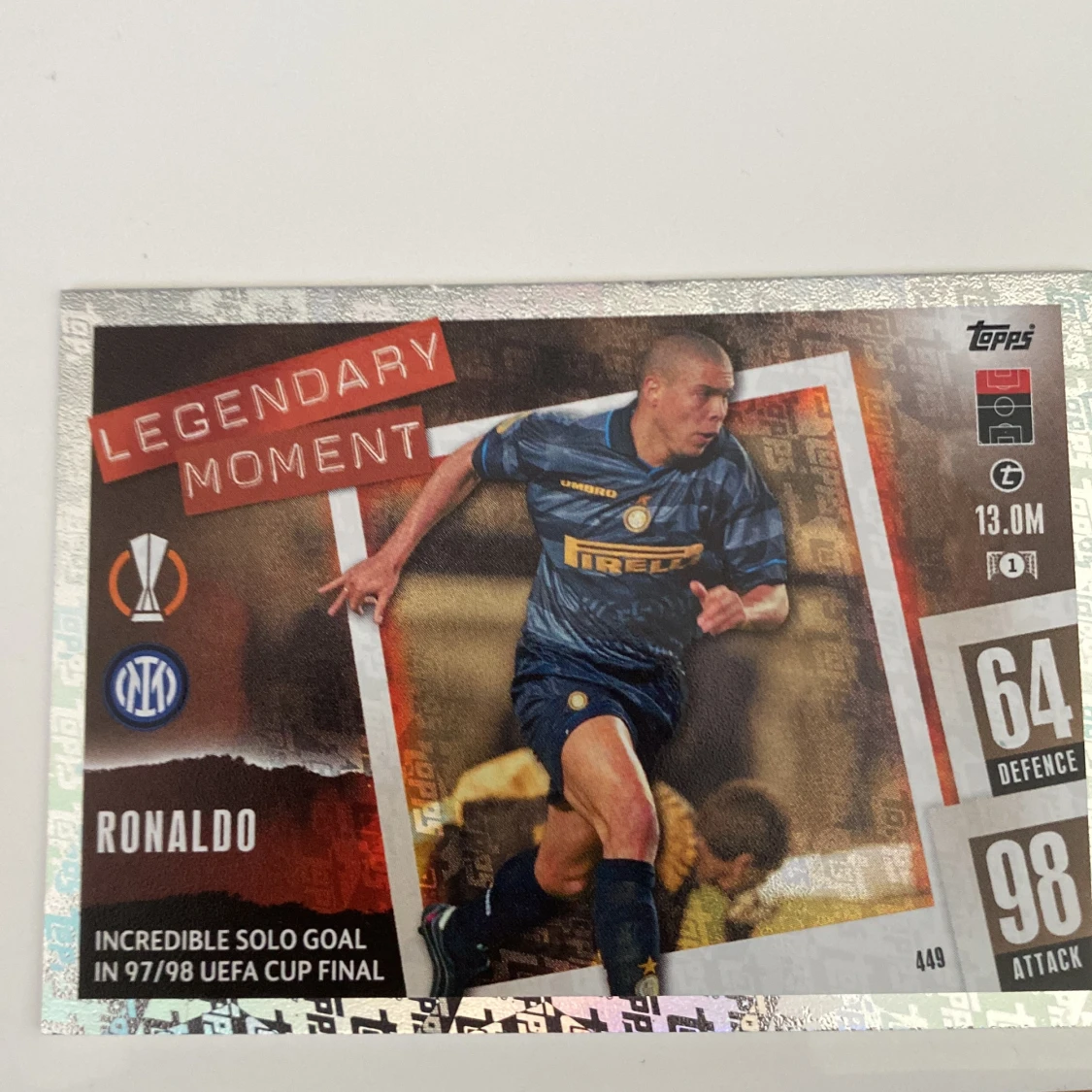 Två fotbollskort - 93