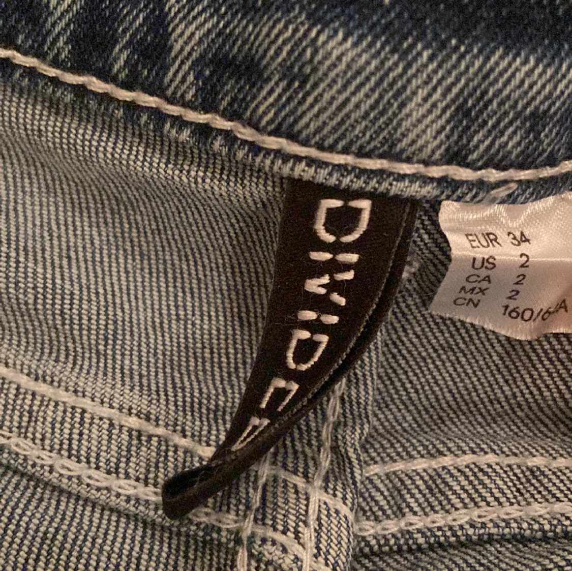 Blåa Low Bootcut jeans H&M - 90