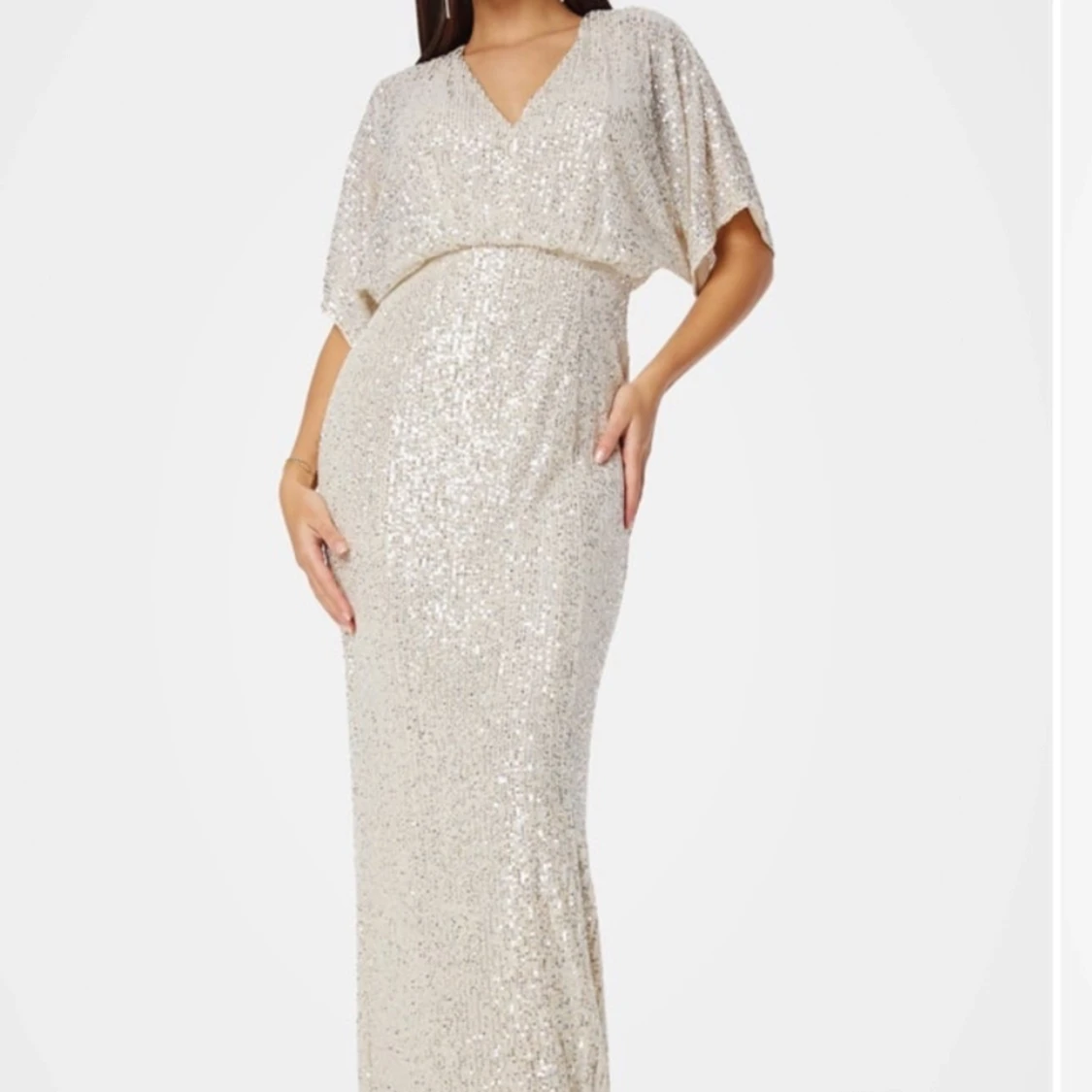 paljett balklänning 