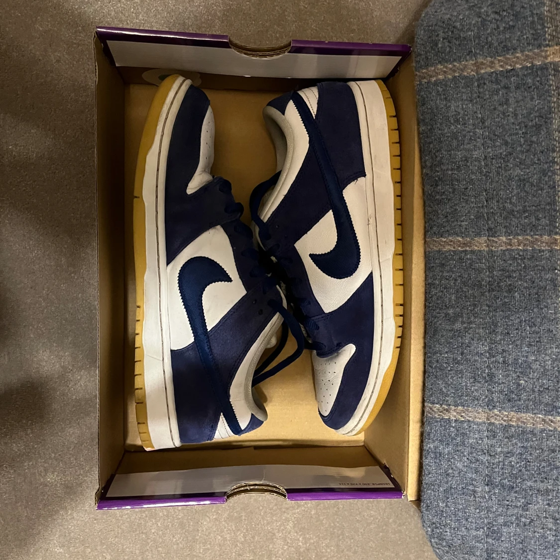 SB dunk low pro pro.    Royal blue - 90
