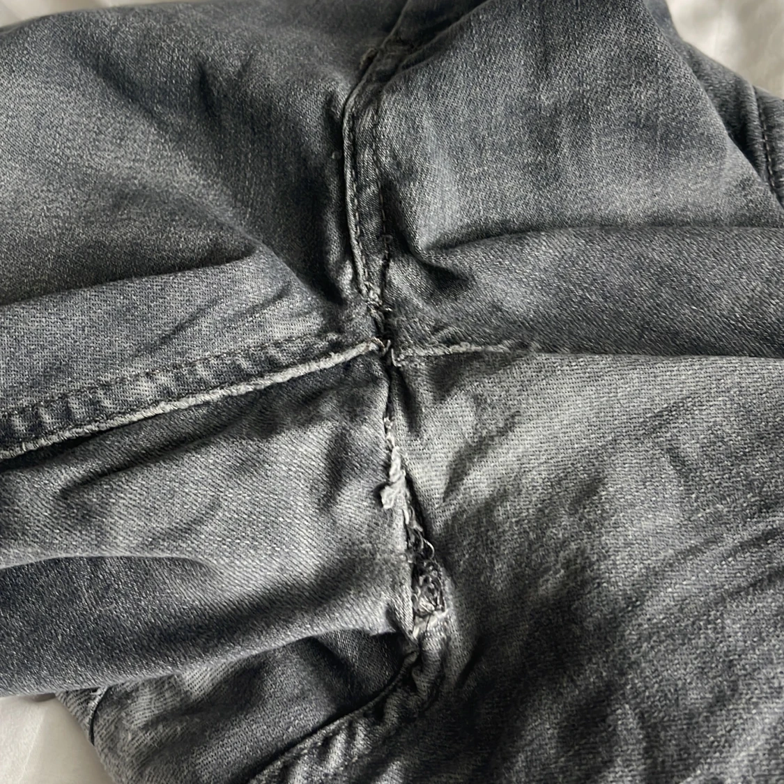 Gråa bootcut jeans ifrån Only!🩶 - 91