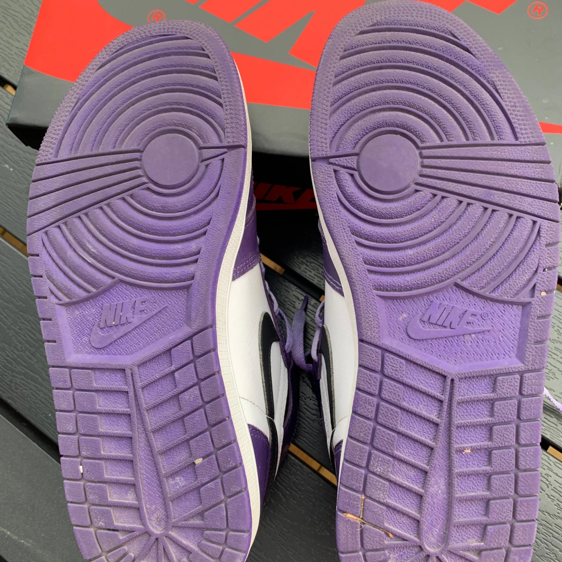 Jordan 1 court purple high 2.0 - 90