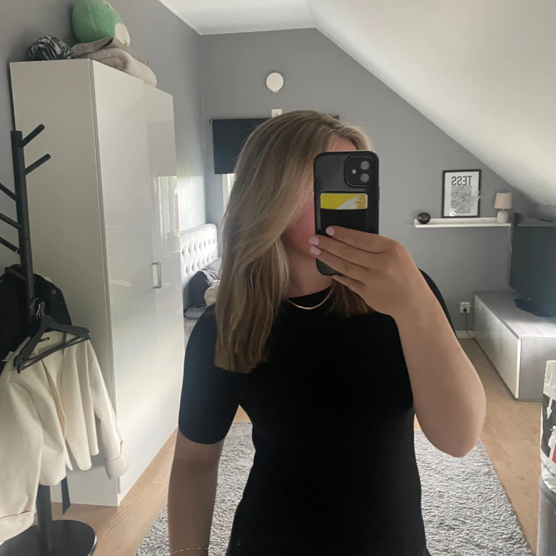 Stickad t-shirt ❤️ - 91