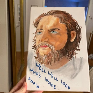 Tavla  - En tavla av bo Burnham jag målat till den senaste komedin han släppte! Hör av er om ni har frågor 💕 