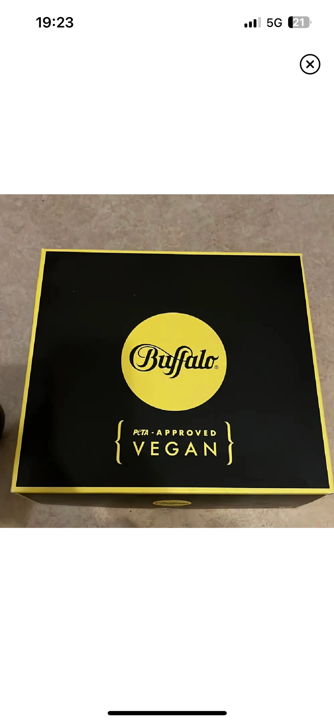 buffalo svarta skor - 90