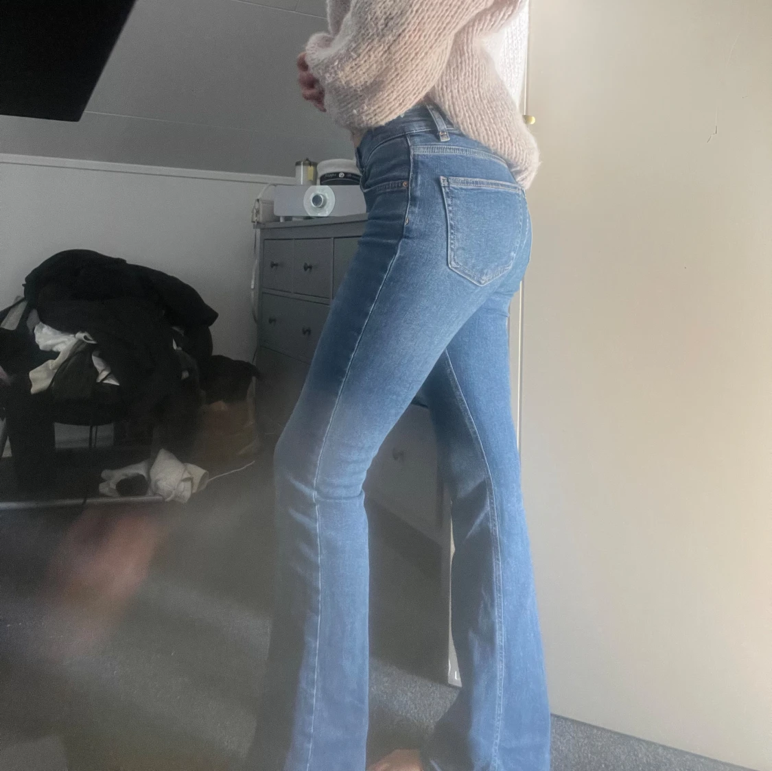 low waist bootcut jeans