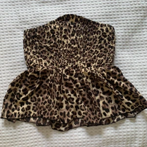 Leopard topp - Leopard topp oanvänd i xs/xxs